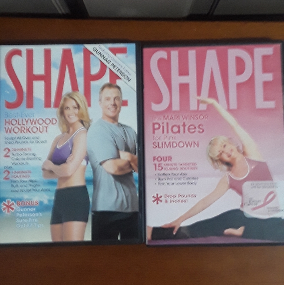 Shape workout DVDs